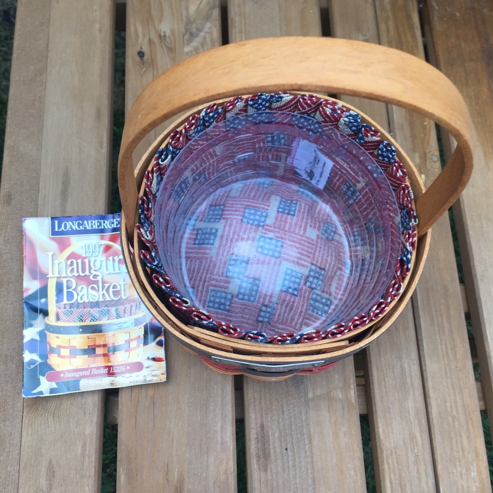 Longaberger 1997 Inaugural Basket Combo - Picture 5 of 7